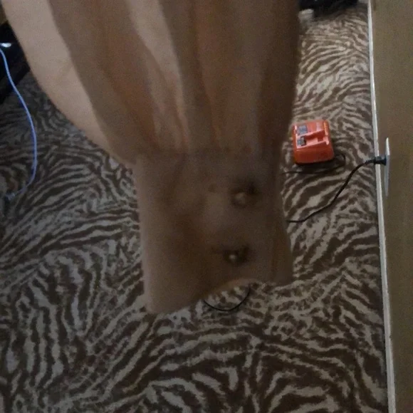 Make me an offer Bebe shear see through very classy blouse sexy open back - Picture 5 of 6